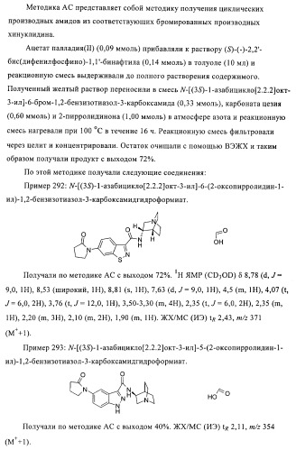 Индазолы, бензотиазолы, бензоизотиазолы, бензизоксазолы и их получение и применение (патент 2417225)
