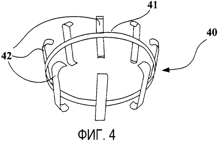 Устройство, служащее опорой для шины в случае выпуска воздуха из нее, и шина в сборе с таким устройством (патент 2380238)