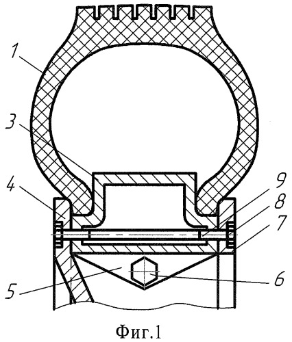 Безопасное колесо повышенного демпфирования (патент 2452631)