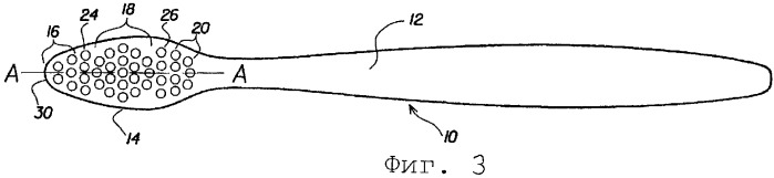 Зубная щетка с эффективной конфигурацией щетины (патент 2267286)