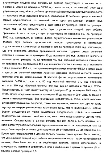 Композиция интенсивного подсластителя с минеральным веществом и подслащенные ею композиции (патент 2417031)