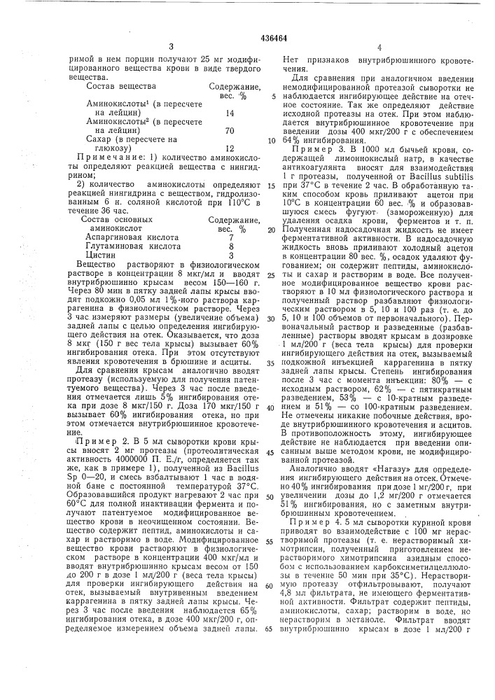 Патент ссср  436464 (патент 436464)