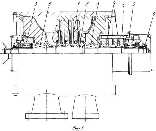 Центробежный компрессор (патент 2584224)