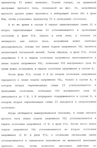 Схема пикселя и устройство отображения (патент 2487422)