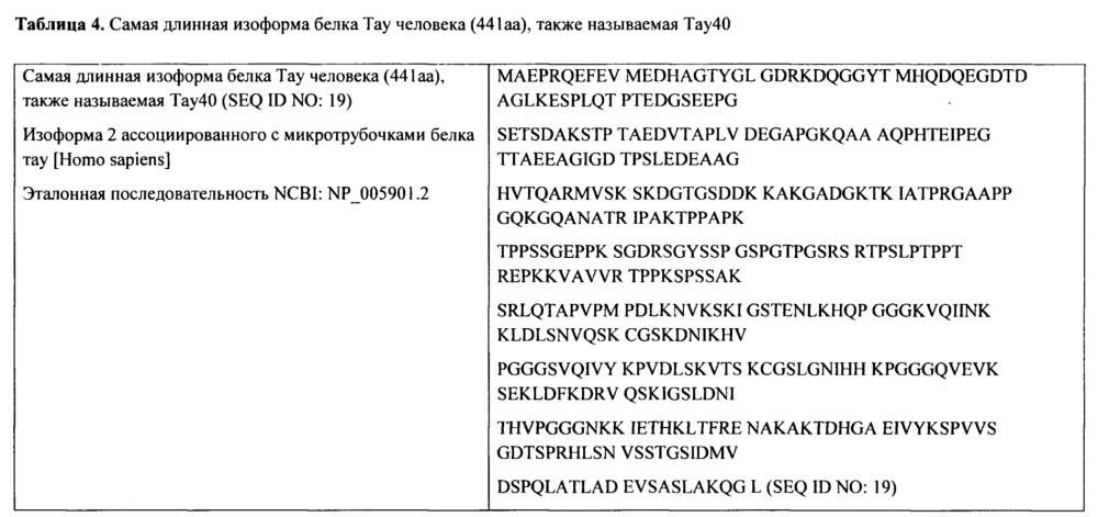 Гуманизированное тау-антитело (патент 2644242)