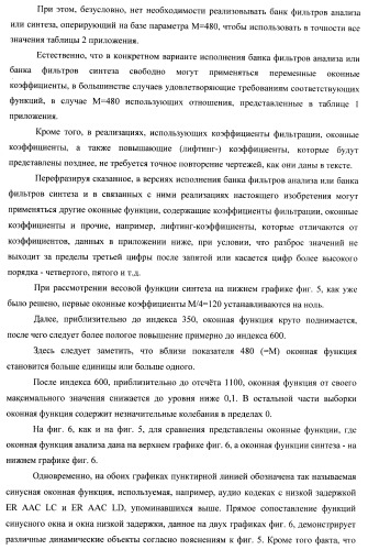 Банк фильтров анализа, банк фильтров синтеза, кодер, декодер, смеситель и система конференц-связи (патент 2426178)