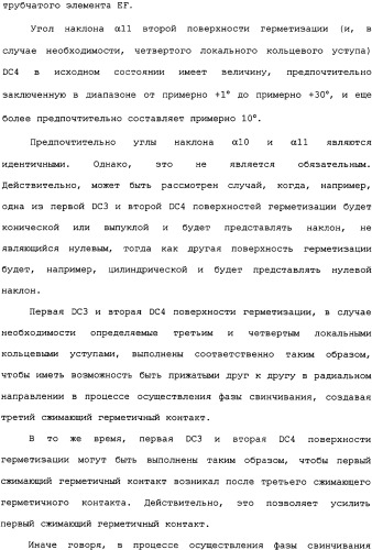 Реализуемое при помощи пластического расширения герметичное трубное соединение с одним или несколькими исходными локальными утолщениями материала (патент 2334907)