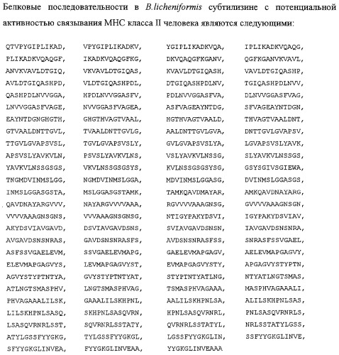 Способ идентификации эпитопов т-клеток и его применение для получения молекул со сниженной иммуногенностью (патент 2303264)