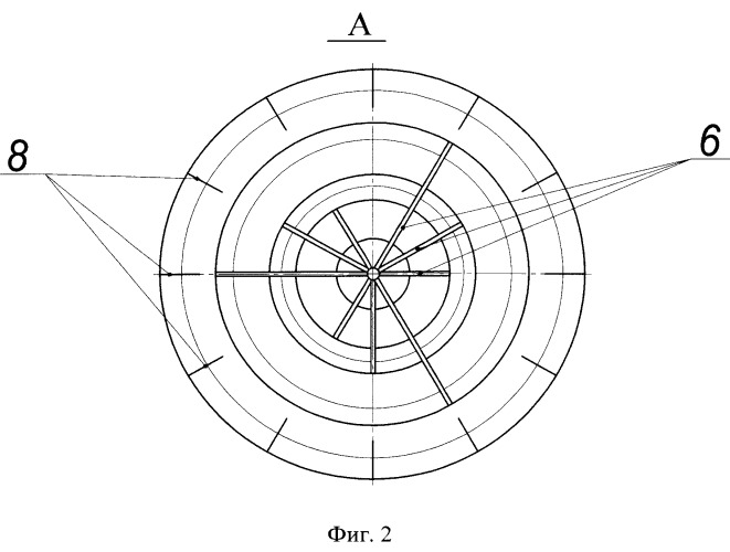 Устройство для равномерного заполнения сыпучим материалом вертикальных емкостей (патент 2520580)