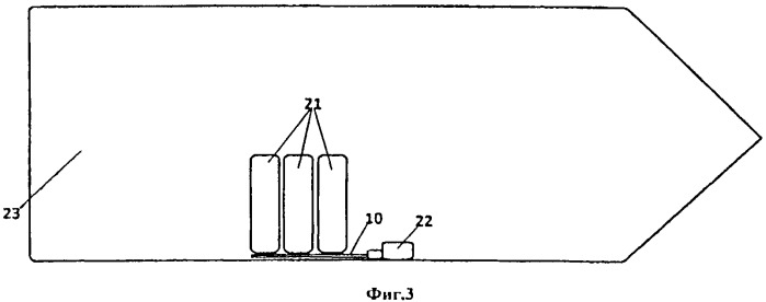 Установка для преобразования энергии качки плавающего судна (патент 2536462)