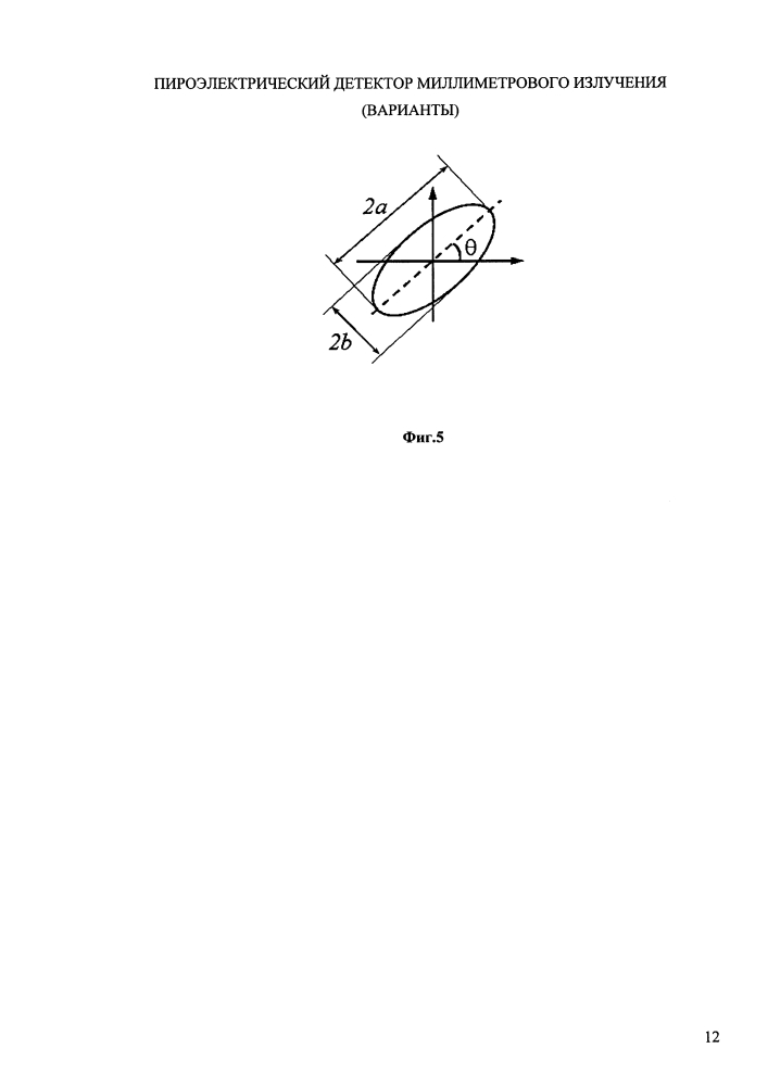 Пироэлектрический детектор миллиметрового излучения (варианты) (патент 2606516)