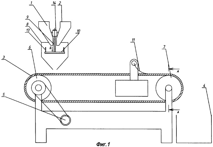 Агрегат для смешения и уплотнения сыпучих материалов (патент 2325220)