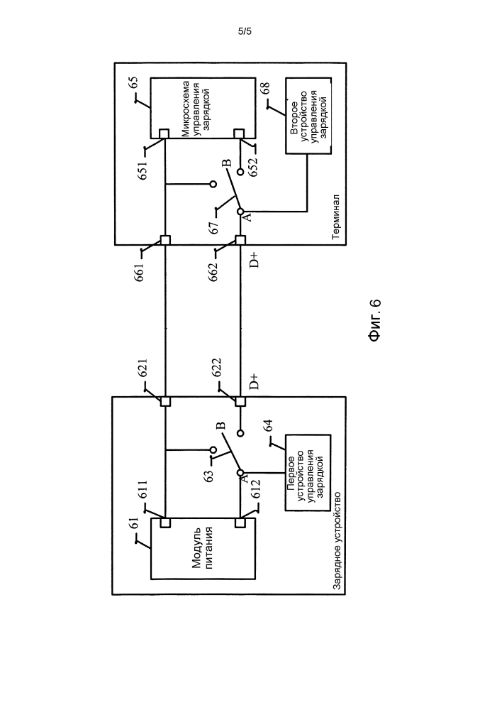 Зарядное устройство, зарядный терминал, зарядная система и способ управления зарядкой (патент 2606640)