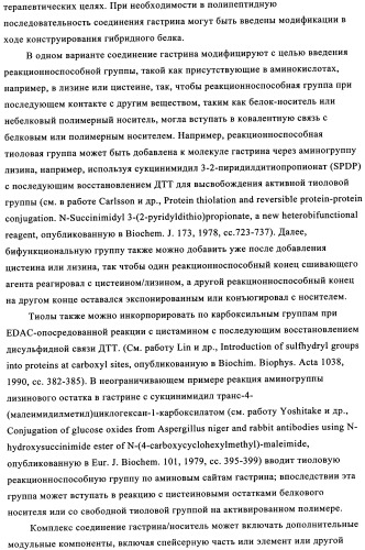 Композиции и лекарственные формы на основе гастрина, методы применения и получения (патент 2350351)