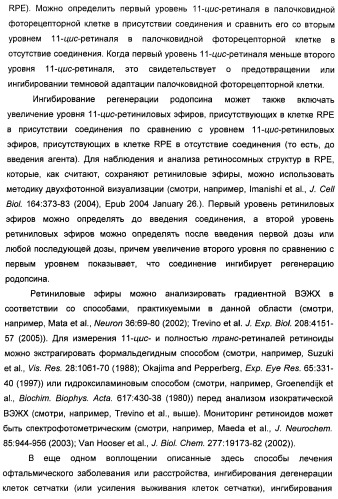 Соединения, представляющие собой алкинилфенильные производные, для лечения офтальмических заболеваний и расстройств (патент 2470910)