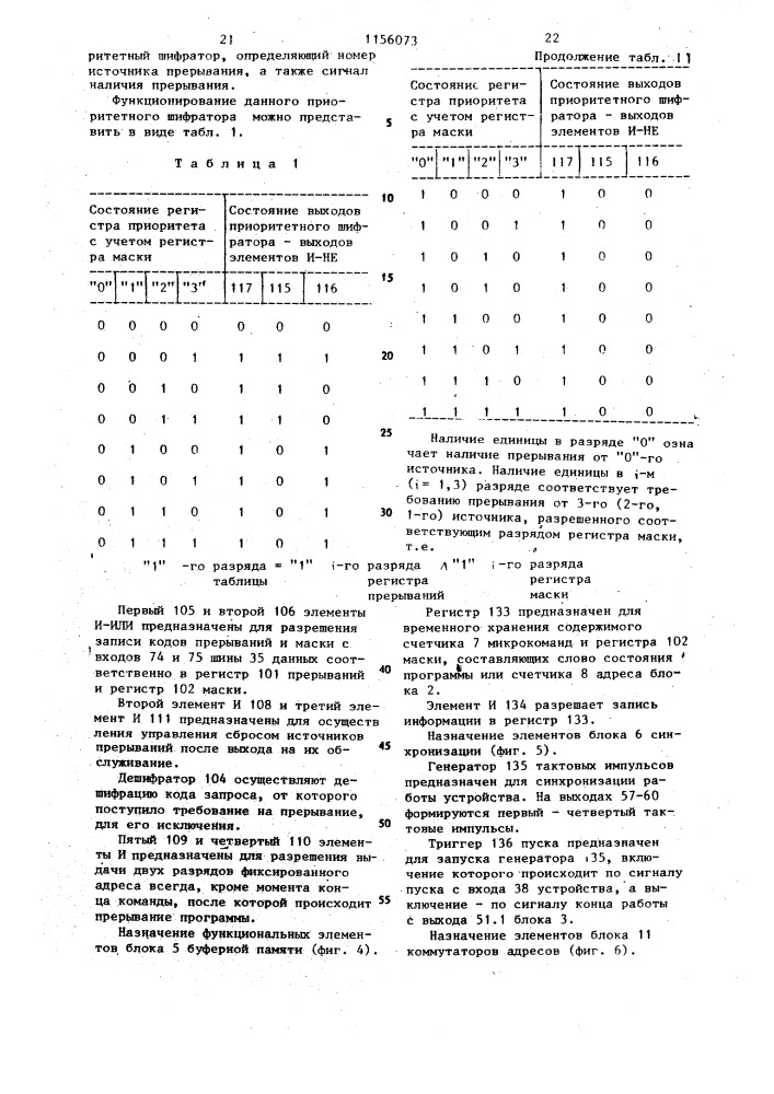 Микропрограммное устройство управления (патент 1156073)