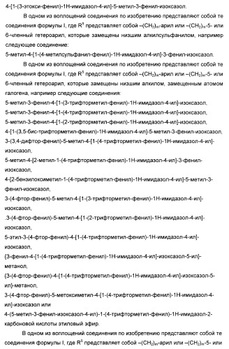 Производные арил-изоксазол-4-ил-имидазола (патент 2425045)