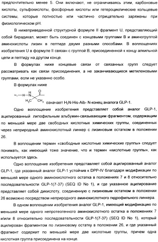 Ацилированные glp-1 соединения (патент 2434019)