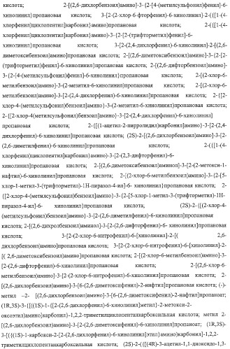 Производные 2,6-хинолинила и 2,6-нафтила, фармацевтические композиции на их основе, их применение в качестве ингибиторов vla-4 и промежуточные соединения (патент 2315041)