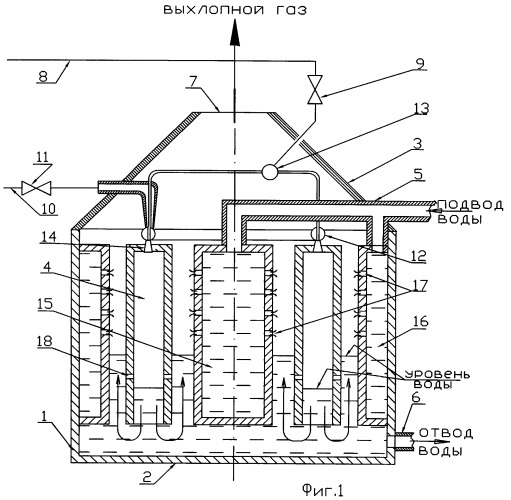 Водонагревательное устройство (патент 2469244)