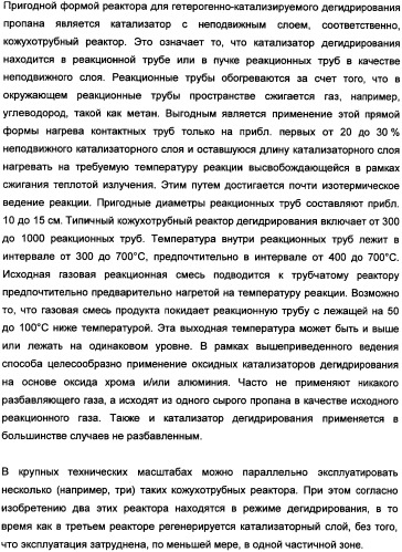 Способ получения, по меньшей мере, одного продукта частичного окисления и/или аммокисления пропилена (патент 2347772)