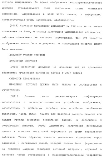 Пиксельная схема и устройство отображения (патент 2488174)