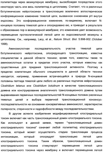 Способы лечения мочеполовых-неврологических расстройств с использованием модифицированных клостридиальных токсинов (патент 2491086)