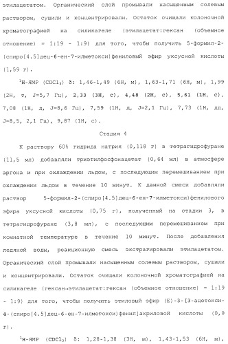 Спиросоединения и их фармацевтическое применение (патент 2490250)