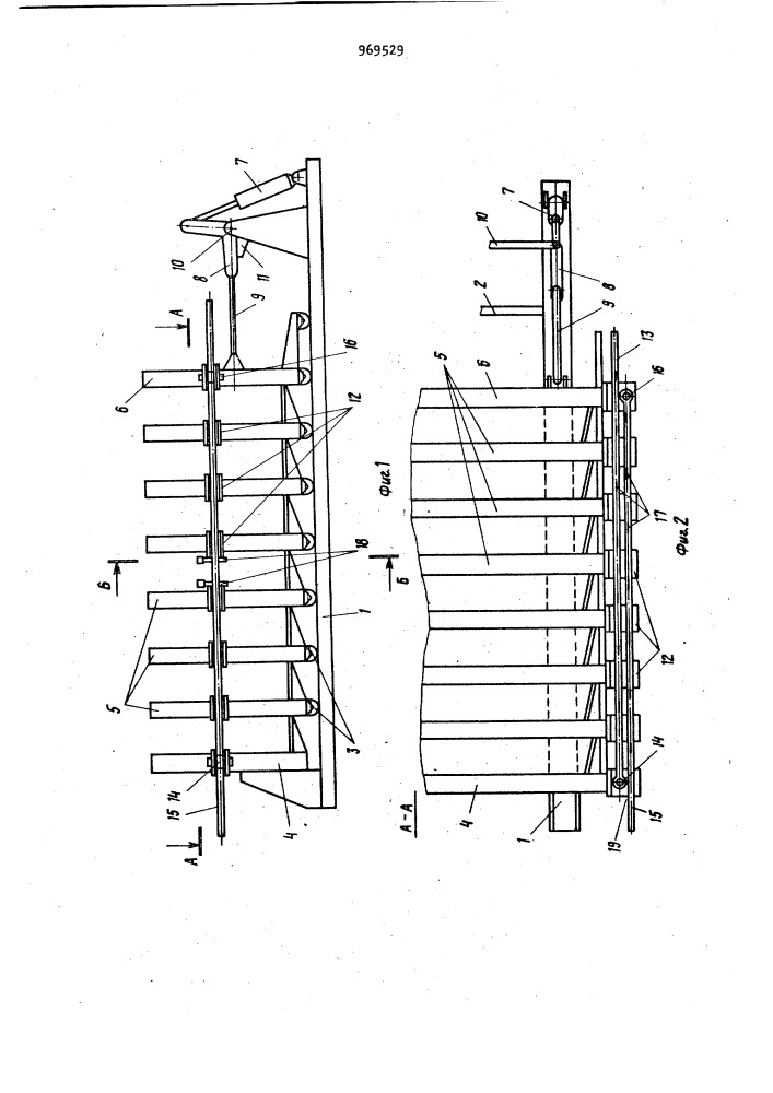 Кассетная установка (патент 969529)