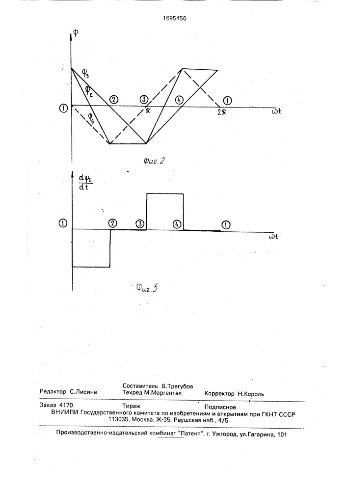 Бесконтактный синхронный генератор (патент 1695456)