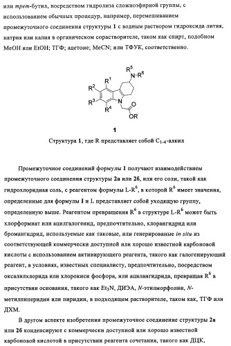 Производные (3-амино-1,2,3,4-тетрагидро-9н-карбазол-9-ил)уксусной кислоты (патент 2448092)