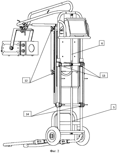 Портативное устройство для проведения рентгенографических исследований (патент 2550130)