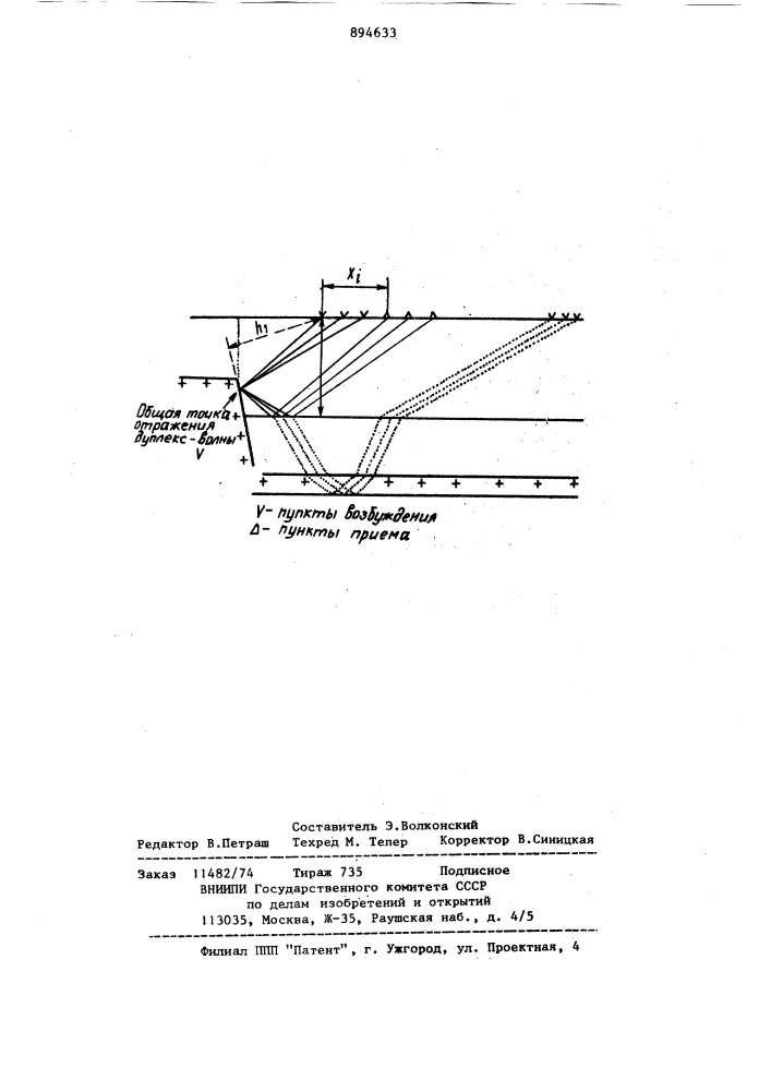 Способ сейсмической разведки (патент 894633)