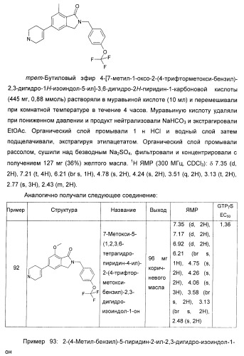 Изоиндоловые соединения и их применение в качестве потенциирующих факторов метаботропного глутаматного рецептора (патент 2420517)