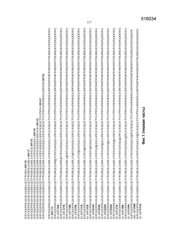Мутантные лентивирусные белки env и их применение в качестве лекарственных средств (патент 2654673)