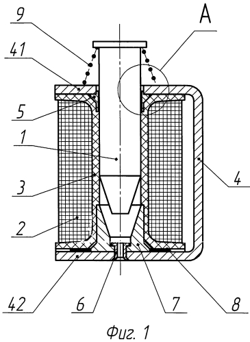 Втяжной электромагнит (патент 2581040)