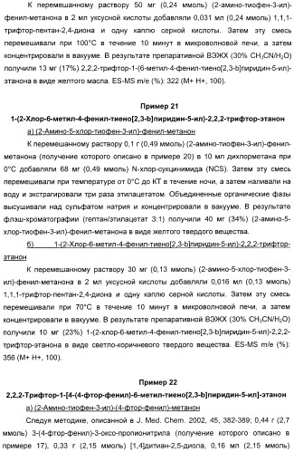 Производные тиенопиридина в качестве аллостерических энхансеров гамк-в (патент 2388761)