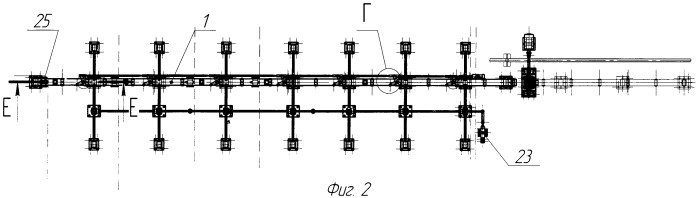 Устройство для траспортировки и сбора труб в накопители (патент 2476363)