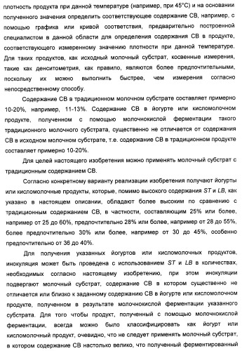 Порошкообразный кисломолочный продукт или йогурт с высоким содержанием молочнокислых микроорганизмов (патент 2452185)