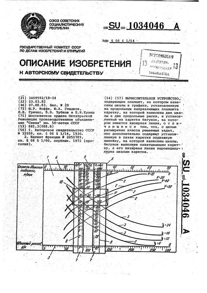 Вычислительное устройство (патент 1034046)