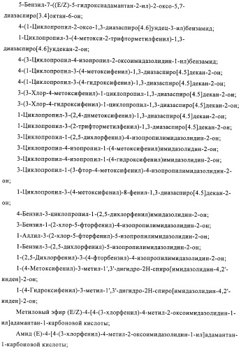 Производные имидазолона и имидазолидинона как 11в-hsd1 ингибиторы при диабете (патент 2439062)