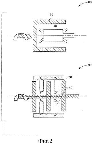 Двигатель, содержащий герметичный уплотнительный узел (варианты), и установка, содержащая двигатель (патент 2540955)