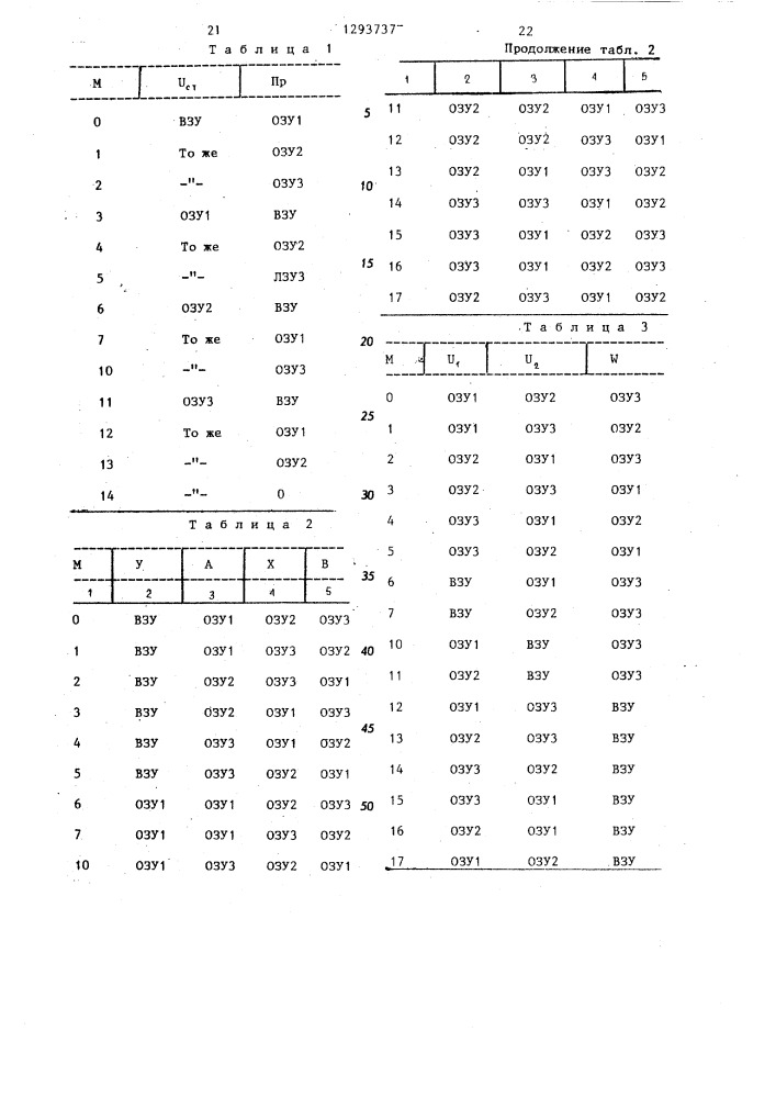 Процессор для обработки массивов данных (патент 1293737)