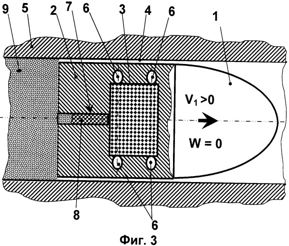 Снаряд с газовым подвесом (патент 2502946)