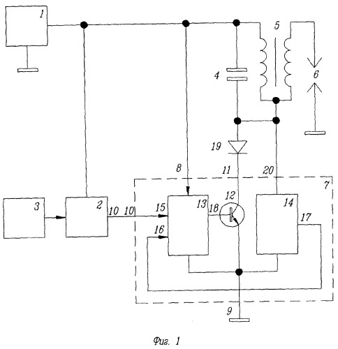 Система зажигания с многократным искрообразованием (патент 2548663)