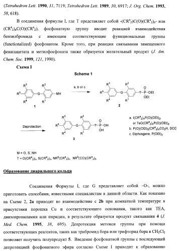 Новые фосфорсодержащие тиромиметики (патент 2422450)