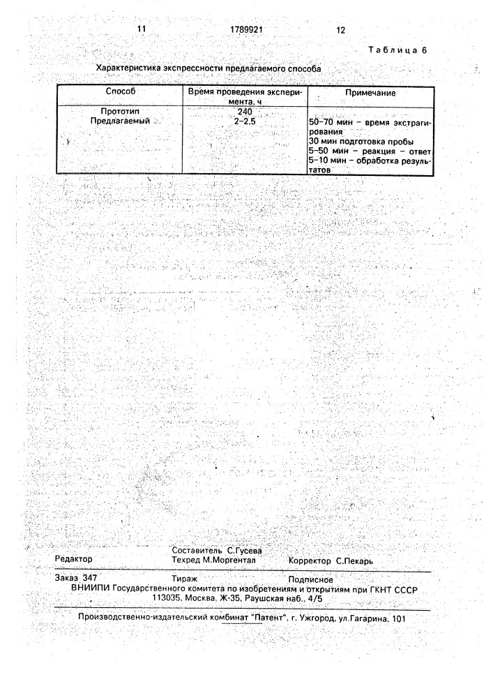 Способ определения загрязненности донных отложений (патент 1789921)