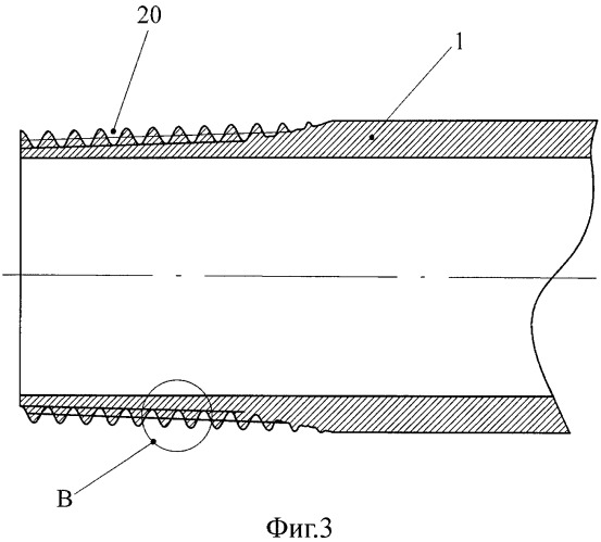 Наружная резьба вводного трубопровода, выполненная с возможностью посадки с натягом, способы и устройства для ее образования, фитинги (патент 2491467)