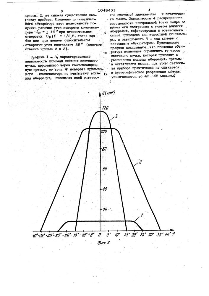 Скоростной киносъемочный аппарат (патент 1048451)