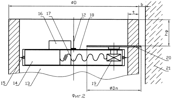 Способ фрагментации радиоактивного оборудования с помощью подвесных блоков-модулей (патент 2260502)